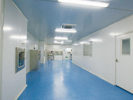 制藥廠(chǎng)凈化車(chē)間走廊